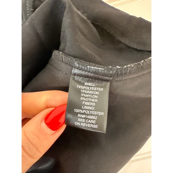 NWT Torrid At The Knee Boucle Contoured Panel Dress Grey Black Plus Size 30 - Picture 7 of 7